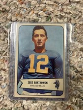1954 Bowman Zeke Bratkowski Rookie Chicago Bears #11 C88