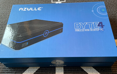 Azulle Byte4 Essential Mini PC Intel Celeron N3350 4GB Ram 64GB Flash Memory