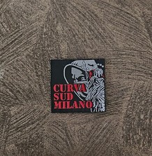 Patch Toppa Banditi Curva sud Milan Ricamata TERMOADESIVA o Cucire 9x9 CM