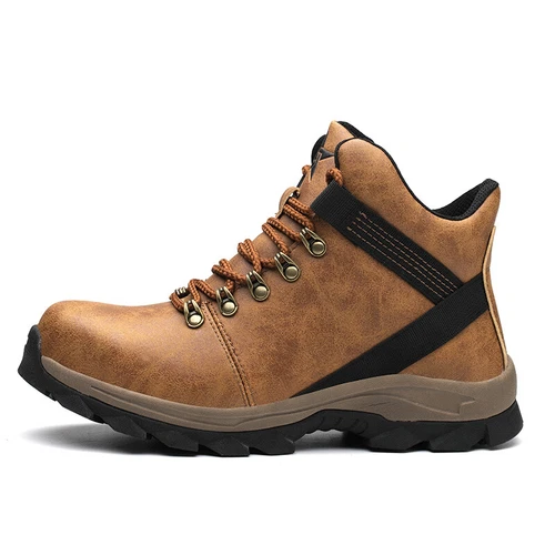 Mens Waterproof Work Boots Steel Toe shoes Safety Shoes Indestructible Non Slip - Picture 12 of 19