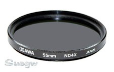 55mm Osawa Neutral Density ND 4X Lens Filter