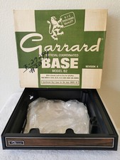 Garrard Turntable Base Model B-2 Wood Grain Plastic For SL95 SL75 SL72 Zero 100