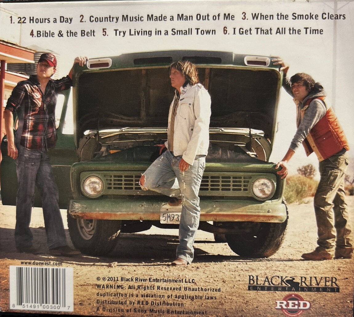 Due West - Forget The Miles (CD 2011 Black River Entertainment