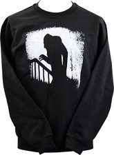 UNISEX SWEATSHIRT NOSFERATU VAMPIRE CLASSIC HAMMER HORROR CULT GOTHIC XS-7XL