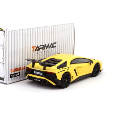 Lamborghini Aventador SV Giallo Orion Car Model Diecast rare