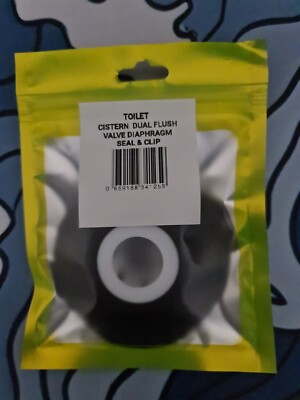 2×HANDELSPACK WC SPÜLKASTEN DUAL SPÜLVENTIL DRUCKMITTLER & CLIP