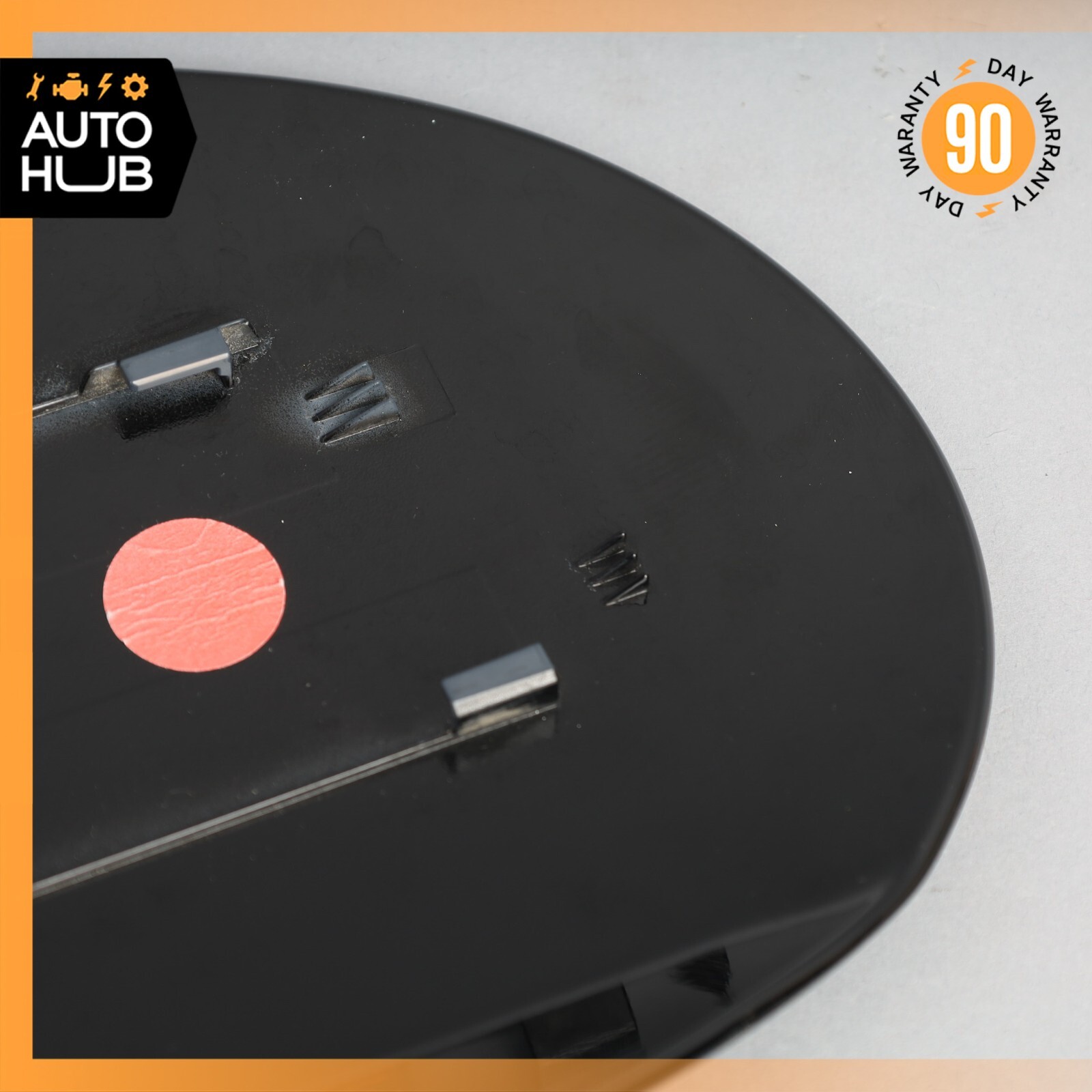14-22 Maserati Ghibli M157 Fuel Gas Tank Lid Door Cover Nero Black OEM 41k