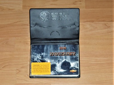 2001 Chevrolet Tracker Owners Manual Ebay