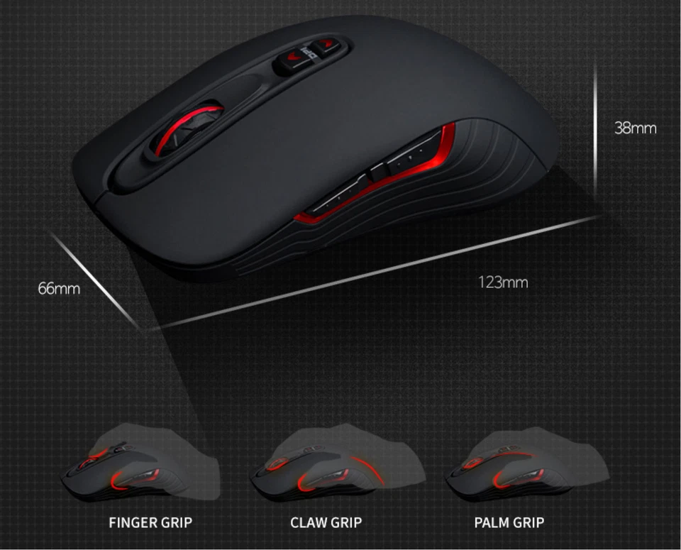 Maxtill Tron G10 Usb Wired Optical Gaming Mouse, 4 Level Dpi, 250dpi-4000dpi - Image 3 of 4