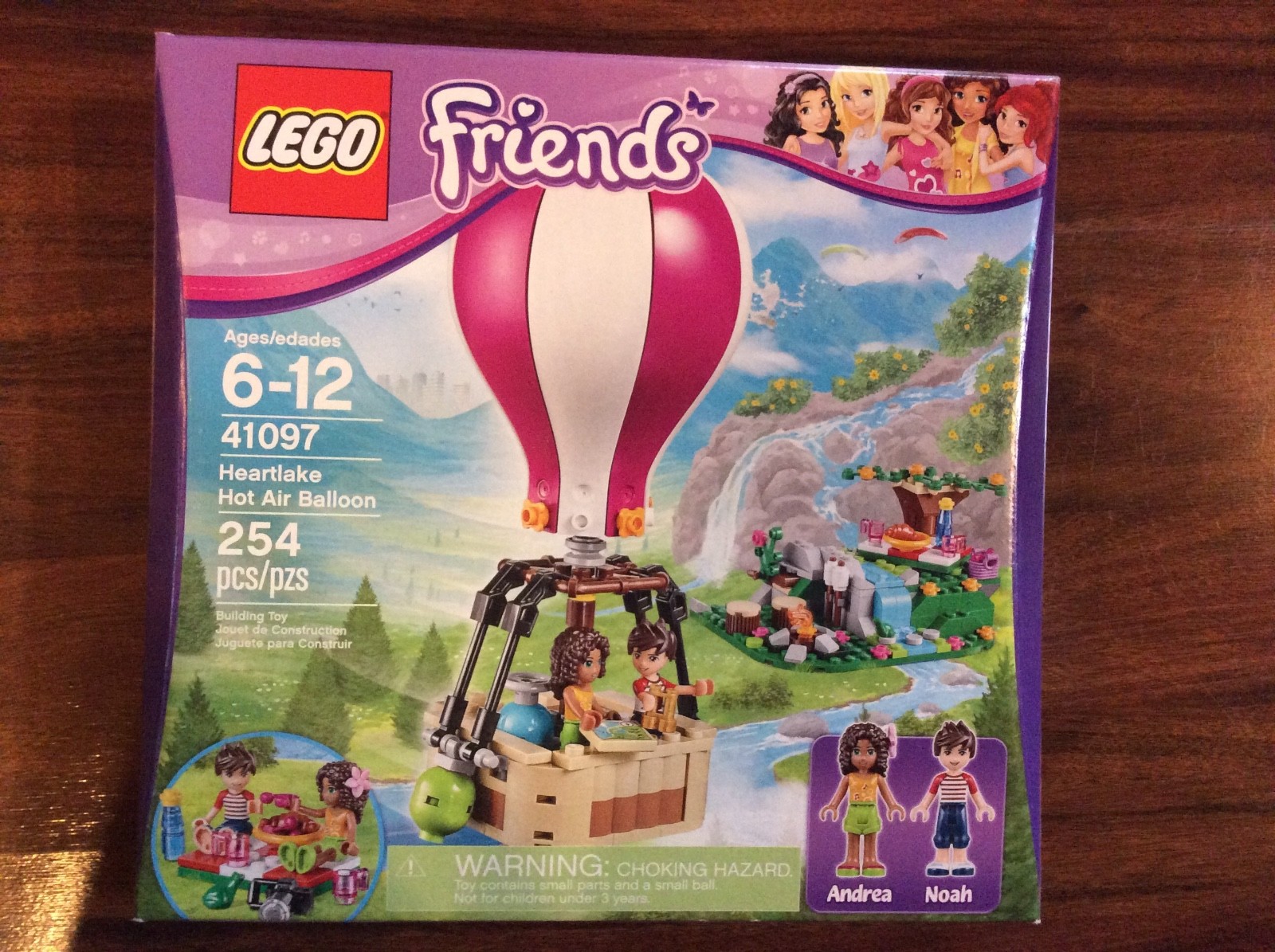 lego friends hot air balloon