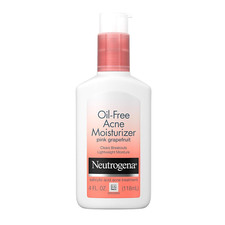 Oil Free Acne Facial Moisturizer with.5 Salicylic Acid Acne Treatment, Pink Gra