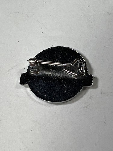 Hercules lapel pin chrome hat badge vintage classic motorcycle - Picture 3 of 3
