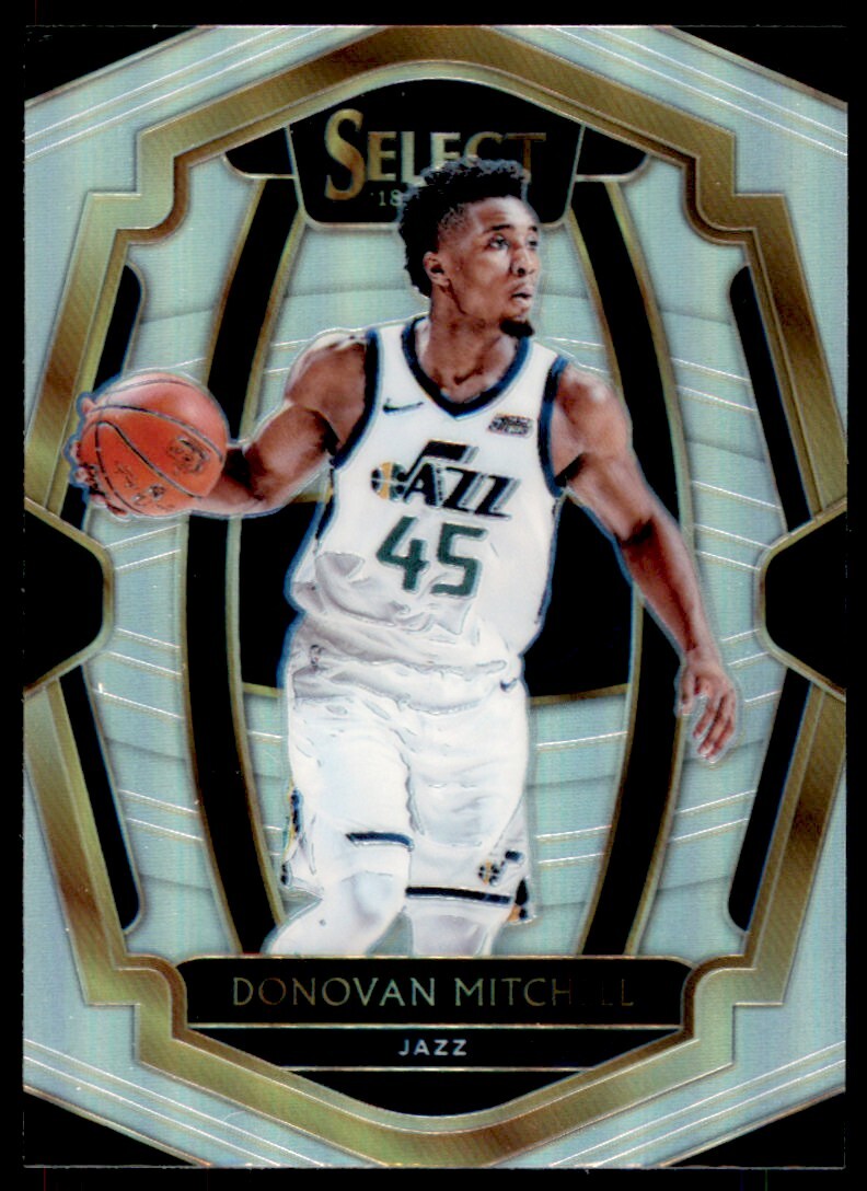 2018-19 Select Silver Prizm Donovan Mitchell Utah Jazz #178 Parallel