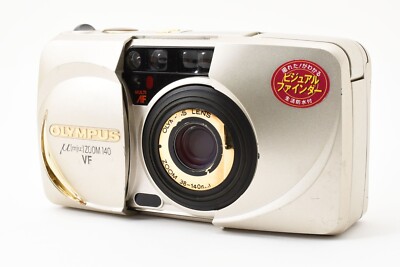 OLYMPUS μ[mju:]-ZOOM 140 VF Olympus μ mju ZOOM 140 VF 35mm Point & Shoot Camera Gold [Exc