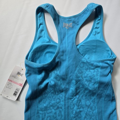 NEW Everlast Blue Womens Sport Tank Top Sz. Small Sleeveless - Bild 4 von 6