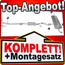 Auspuff für NISSAN QASHQAI (J10) 1.6 Auspuffanlage