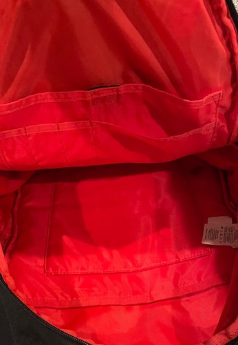 Oakley Method 1080 Black & Red Backpack Outdoors Travel Bag - Picture 6 of 7