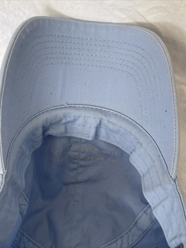 Life Is Good Golf Hat Cap Strap Back One Size Light Blue Baseball - Picture 13 of 17
