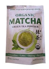 Organic Matcha Green Tea Powder 4 oz Cherie Sweet Heart Smoothie Latte