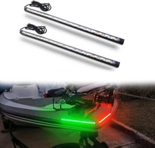 Boaton Marine Boat Navigation 18pcs LED Lights Strips Pair Night Fishing No