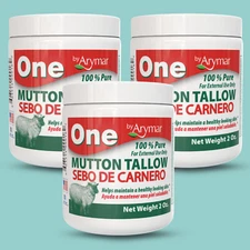 Arymar Sebo de Carnero/Mutton Tallow Ointment–Skin Moisturizer 2 fl oz (3-Pack)