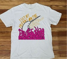 Camiseta blanca de todas las tallas I Set My Friends On Fire - Astral Rejection