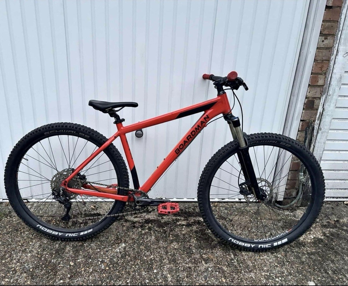 Bike Boardman MHT Red Wheelie Bike UK