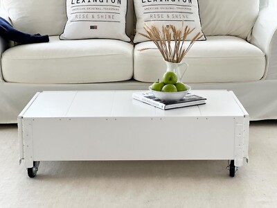 Table basse rétro ORGANIC LIVING 70cm bois massif de Sheesham marron f