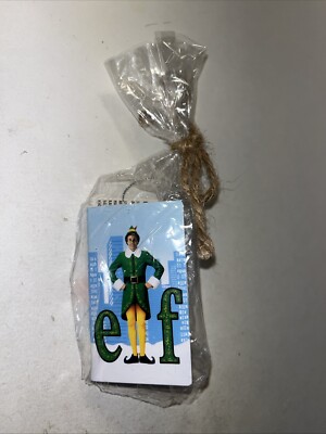 New Hallmark Elf Movie Buddy Retro Video Cassette VHS Christmas Tree Ornament