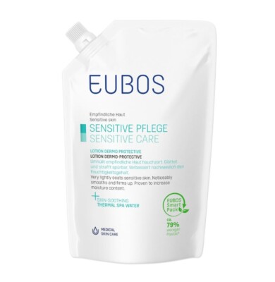 EUBOS SENSITIVE PFLEGE LOTION DERMO PROTECTIVE NACHFÜLLBEU, 400 ml, PZN 03238860