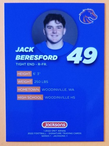 2022 Boise State Series 1 Football Cards - You Pick your Card Complete your Set  - Bild 121 von 203