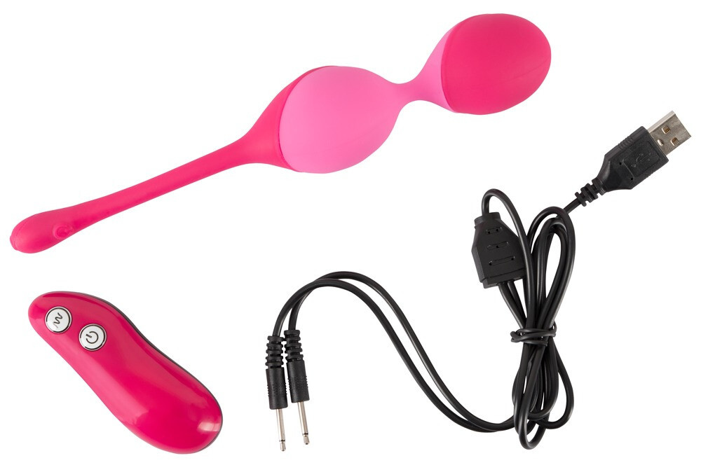 Sweet Smile Love Balls Remote Controlled - Doppia Pallina per Esercizio Pelvico