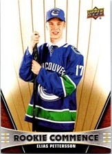 2018-19 Upper Deck Rookie Commence Elias Pettersson #RC-EP
