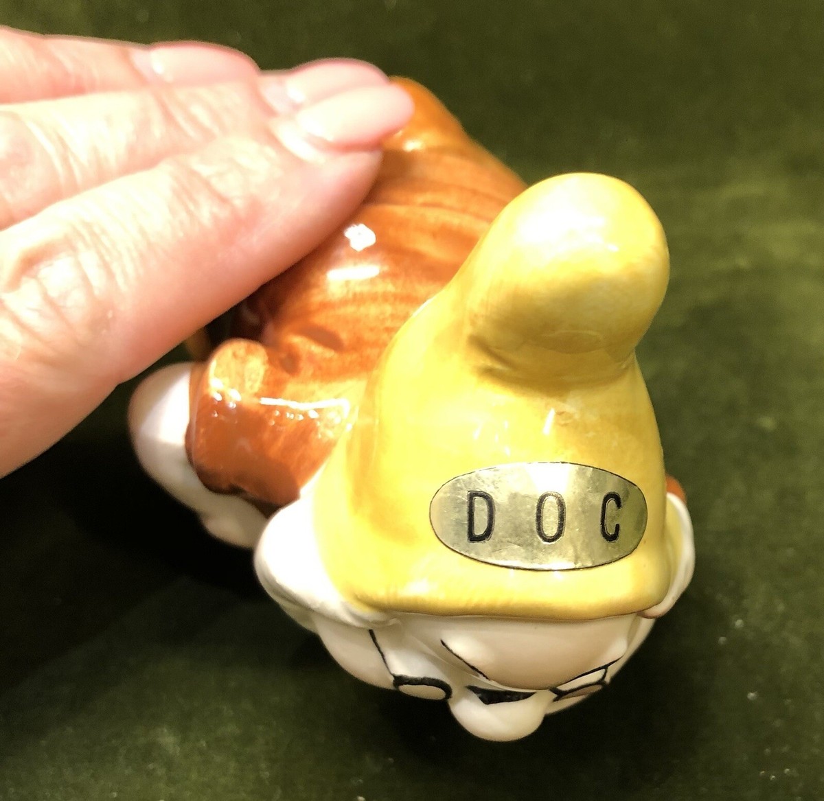 Disney - キョーティン Vintage Walt Disney Productions Porcelain Figurine Dwarf DOC