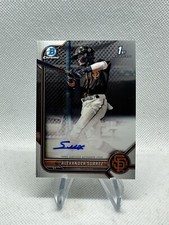 Alexander Suarez 2022 Bowman Chrome Auto CPA-ASR