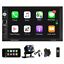 thumbnail 1  - Double 2Din Car Stereo Radio Apple/Android Car Play BT 7&#034; Touch Screen + Camera
