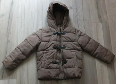 BENETTON Dufflecoat Winter Jacke M 128 TOP gefüttert