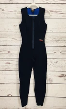 Vintage BARE Canada Wetsuit/ Zip Surf Scuba Blue Women's size 10