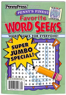 Penny's Finest Favorite Word Seeks Super Jumbo Special 