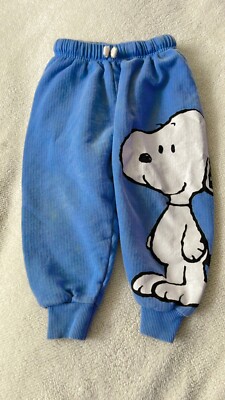 Zara Sweatpants Snoopy Peanut Kids Pants Boys Girls Joggers Toddlers Gift