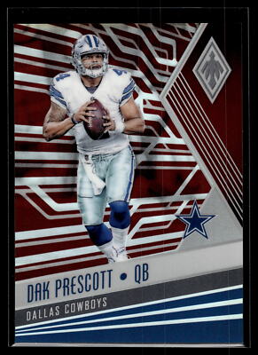 Dak Prescott 2017 Panini Phoenix Red Prizm Card /299 #50