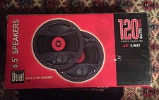 dual car speakers