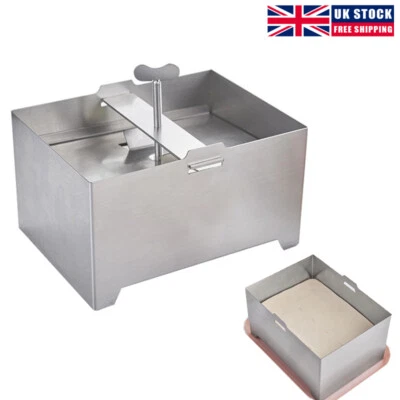 Tofu Press Kit Food Grade 304 Stainless Steel Tofu Maker Pressure Adjustable UK