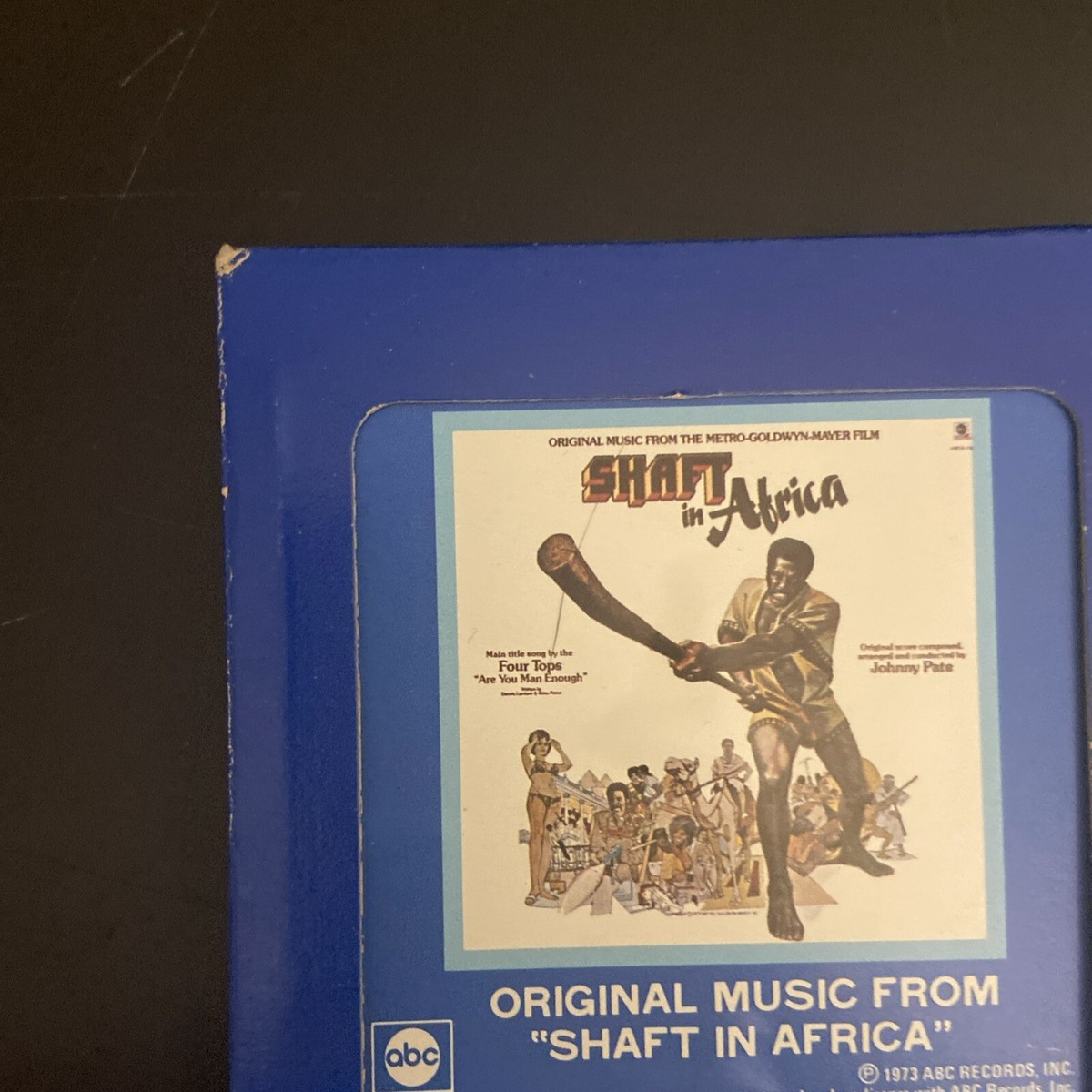 Shaft in Africa Original Music 8 Track Tape 1973 The Four Tops