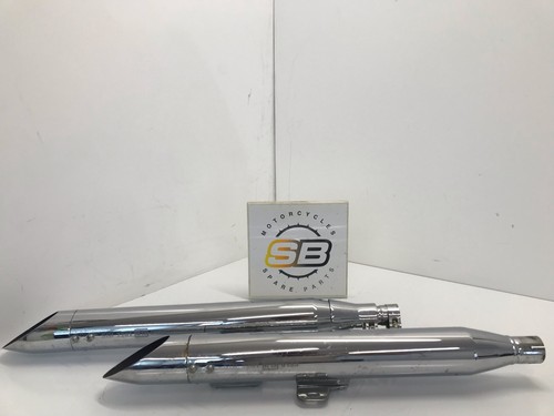 LEOVINCE AUSPUFF SILVER TAIL YAMAHA VIRAGO 535 1988-2003 GMR - Bild 2 von 12