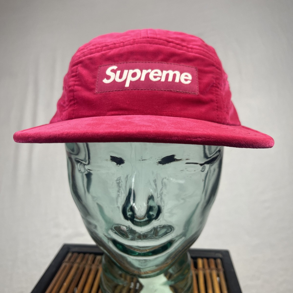 Supreme CAMP CAP 革ベルト BOX Logoシュプリーム SUPREME Clothing Authentic BRAND NEW Military Camp Cap BOX