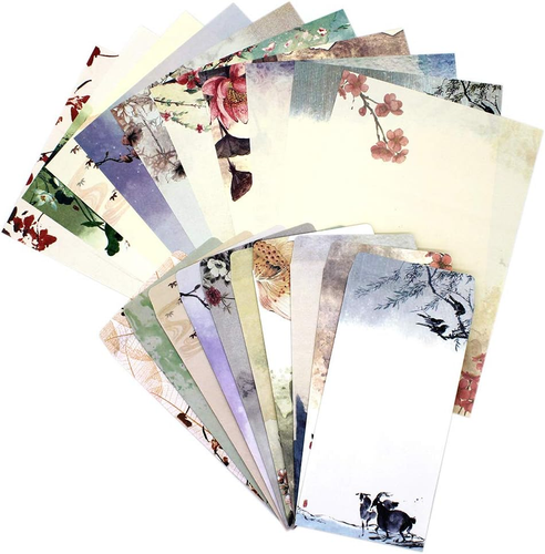 Stationery Paper and Envelopes Set,60Pcs Stationary Set(40 Stationery Papers + 2 - Picture 9 of 12