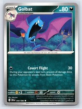 Golbat 050/086 Common Chaos Rising Pokemon Lightly Played