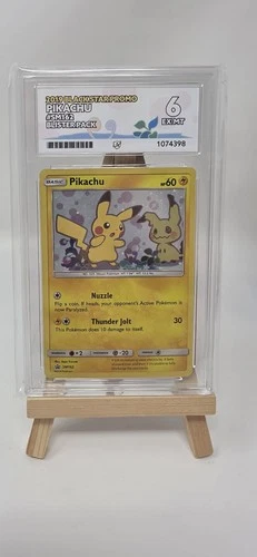Pikachu Sm162 Sm Holo ACE Grade 6