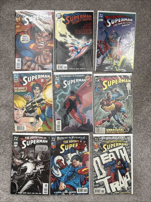 Superman Comic Book Lot